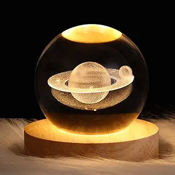 Crystal Moon Lamp