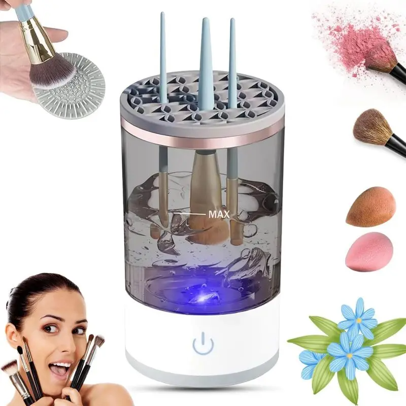 Automatic USB Operate Makeup Brushes Cleaner Machine