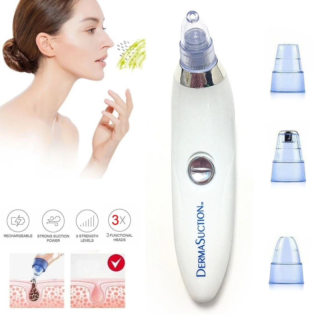 Cell Operated Blackhead Removal Machine Derma Suction