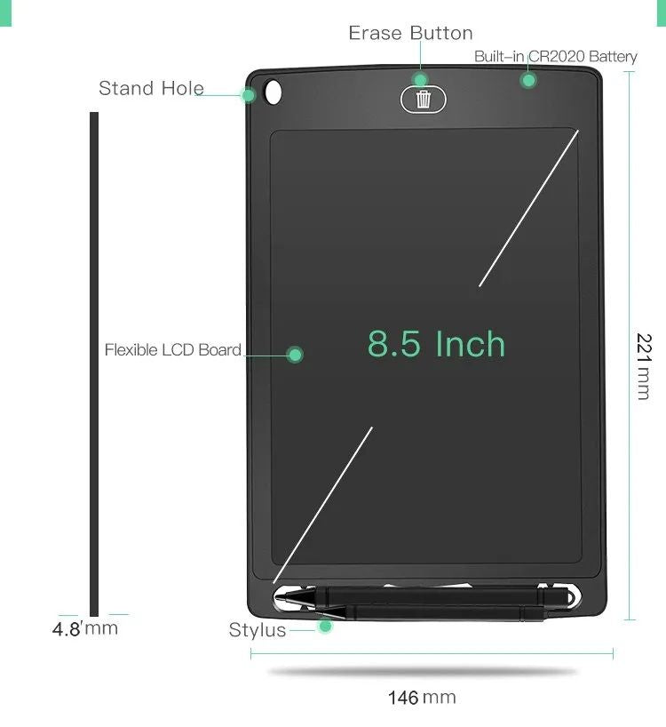 Lcd Writing And Drawing Tablet