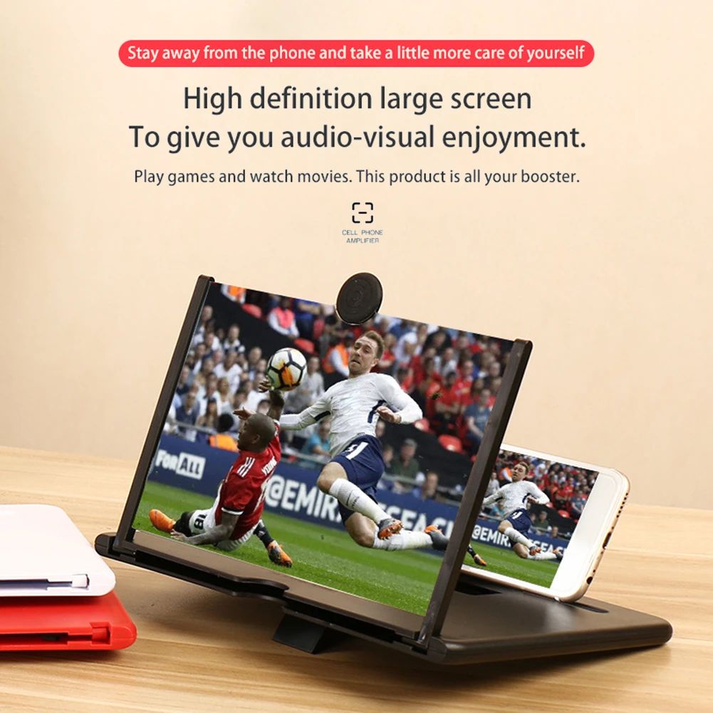 Mobile Phone Video Amplifier!! Enlarged Screen Magnifier!! Your Portable Home Cinema