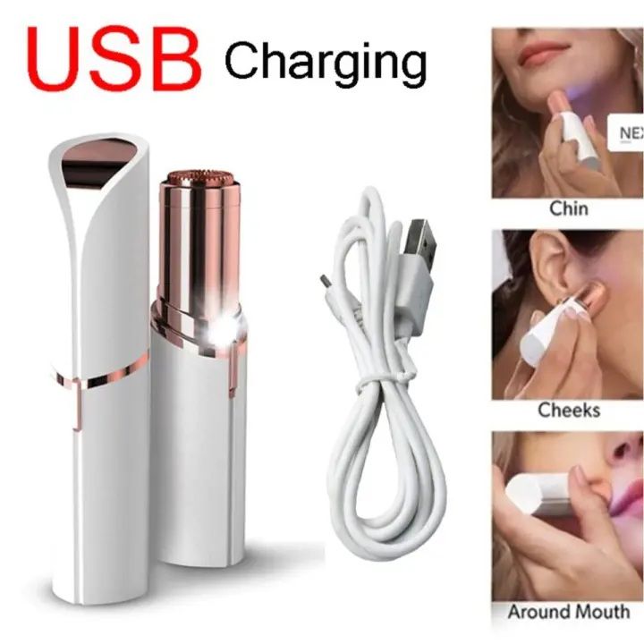 Rechargeable Flawless Hair Removal Machine for Women Painless Facial