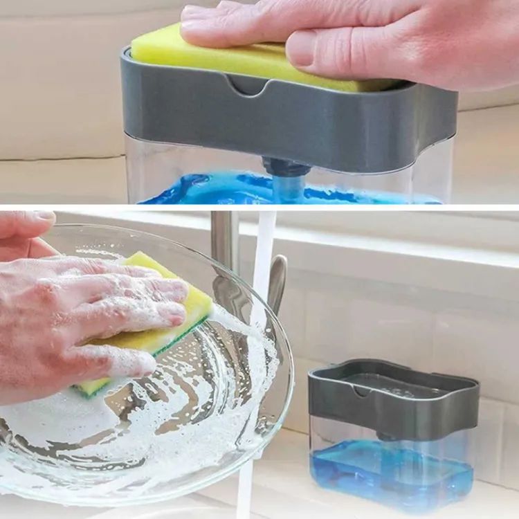 Soap Pump Dispenser and Sponge Holder