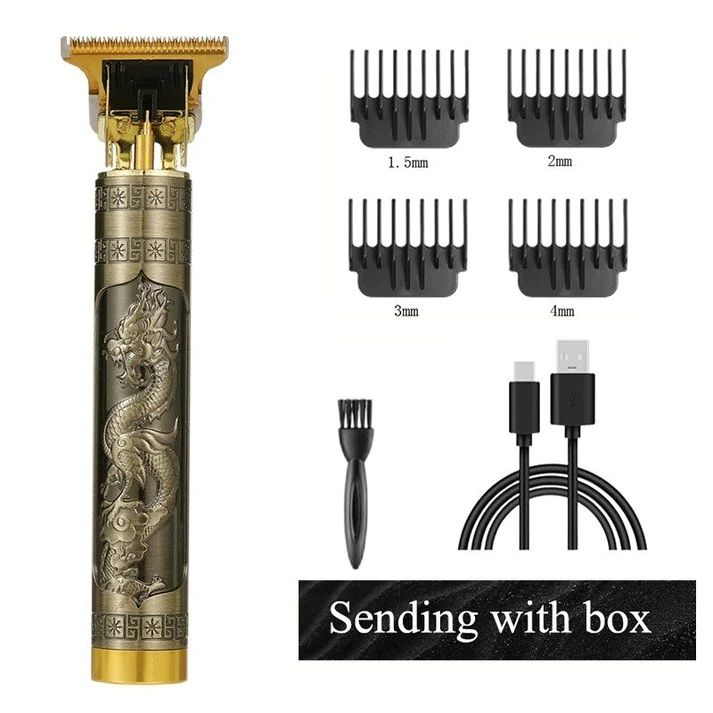 Metal Body VINTAGE T9 Dragon Style  Hair Trimmer