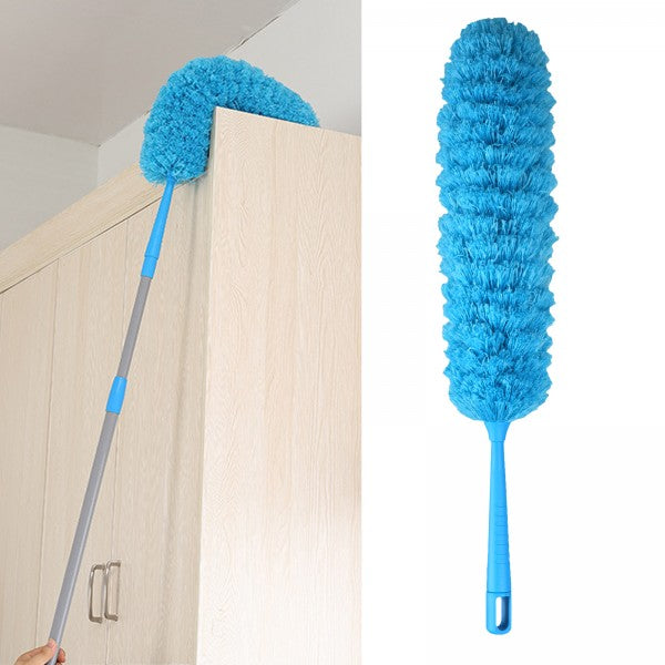 AlClean Flexible Micro Fiber Duster With Telescopic Stainless Steel Handle for Fan Cleaning Specially